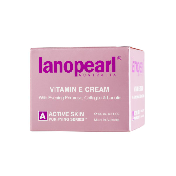 Vitamin E Cream with Evening Primrose, Collagen & Lanolin (LA07) 100g - Image 4