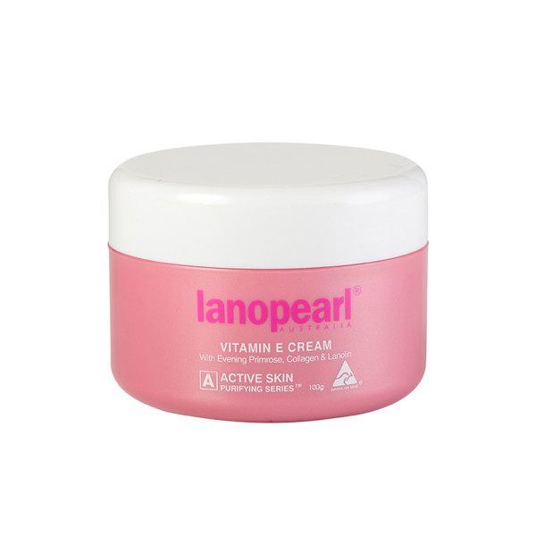 Vitamin E Cream with Evening Primrose, Collagen & Lanolin (LA07) 100g - Image 2