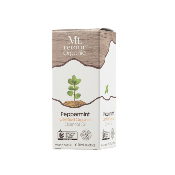 Peppermint Certified Organic Essential Oil (MR03) 10mL - Image 2