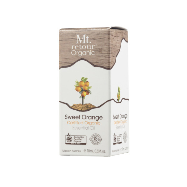 Sweet Orange Certified Organic Essential Oil (MR07) 10mL - Image 2