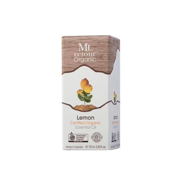 Lemon Certified Organic Essential Oil (MR20) 10mL - Image 3