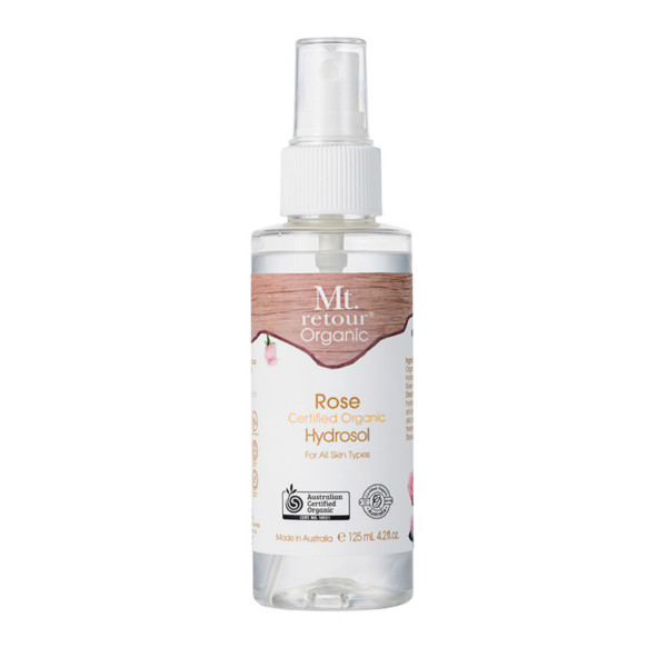 Certified Organic Rose Hydrosol (MR46) 125mL - Image 2