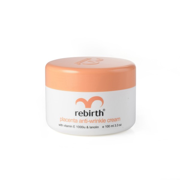 Rebirth Placenta & Vitamin E Anti-Wrinkle Cream (RB02) 100g - Image 3