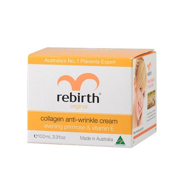 Rebirth Collagen Anti-Wrinkle Cream with EPO & Vit E 100mL (RB06) - Image 3