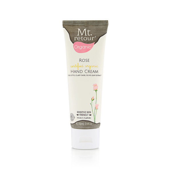 Mt.Retour Certified Organic Rose Hand Cream (MR32) 75ml - Image 3