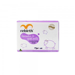 Rebirth Lavender & Goat Milk Moisturising Soap (RB43) 100g
